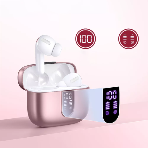 Prawdziwie Bezprzewodowe Słuchawki Bluetooth 6.0 Z Wyświetlaczem LED I Ochroną IP68